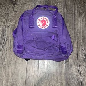 Fjallraven mini backpack